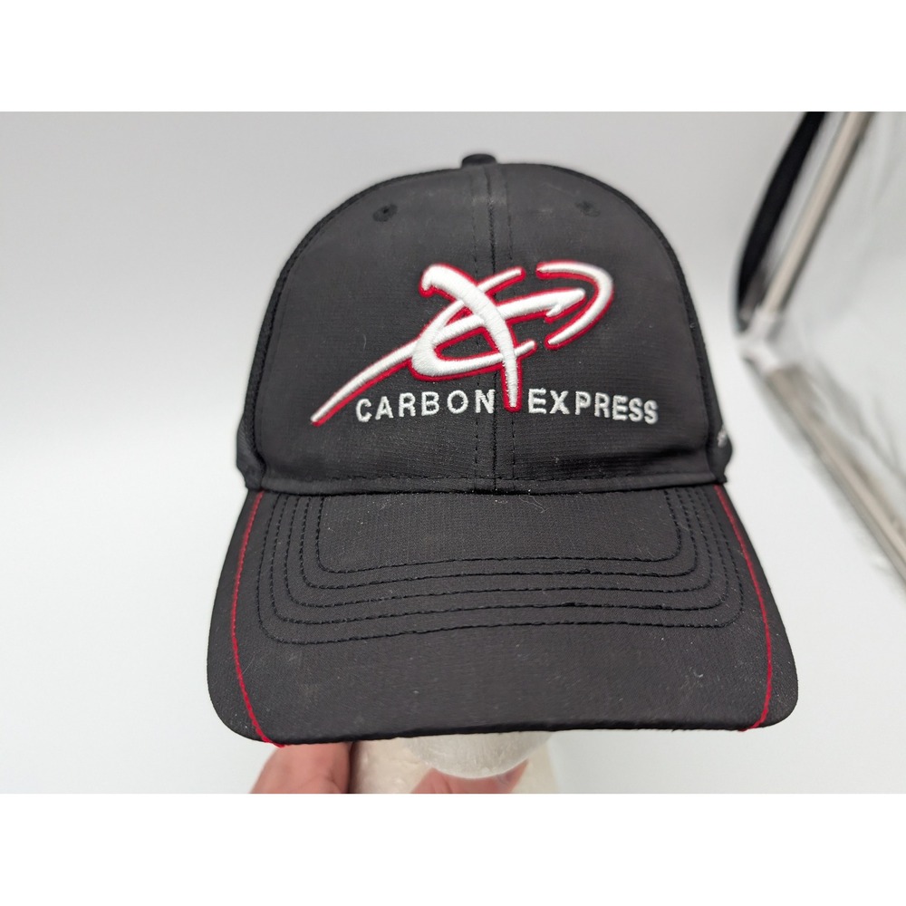 Carbon Express Archery Hat Black Shoot Better Embroidered Mesh Back Cap